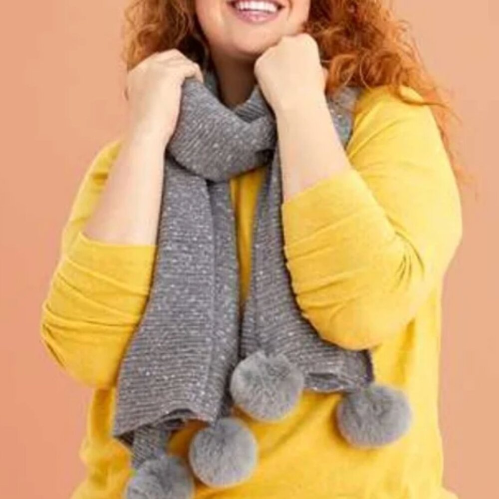 Michael-stars Women's Grey Scarf-wraps